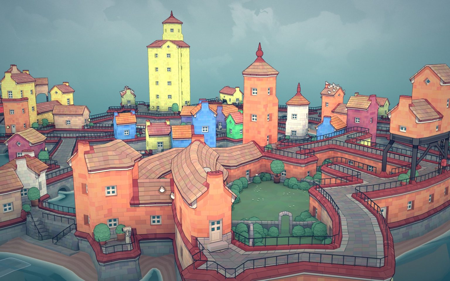 townscaper 3d print