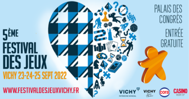 Festival des jeux de Vichy 2022